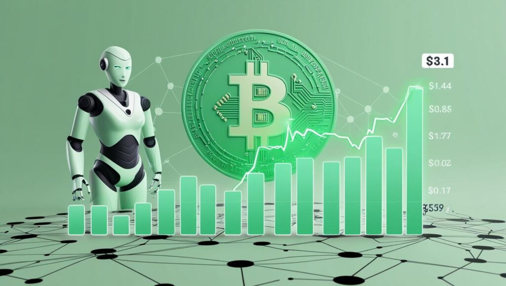 3D_blockchain_coin_chart__AI_robot__value_icons_in_a_light_green__style__no_more_element__no_word__3_
